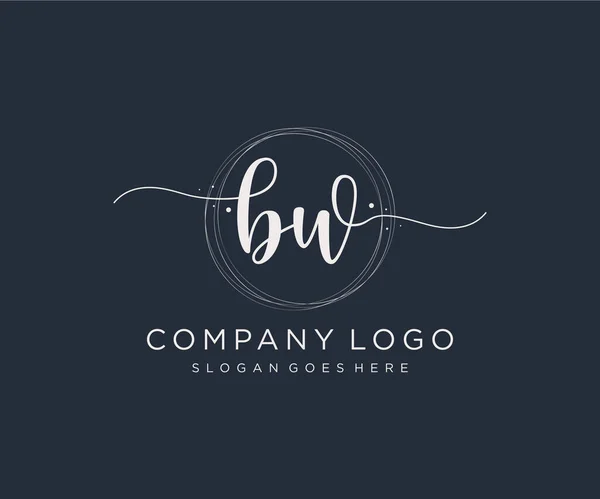 Жіночий Логотип Використовується Природи Салону Спа Косметики Краси Logos Flat — стоковий вектор