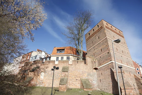 Старый город в Торуни, Польша — стоковое фото