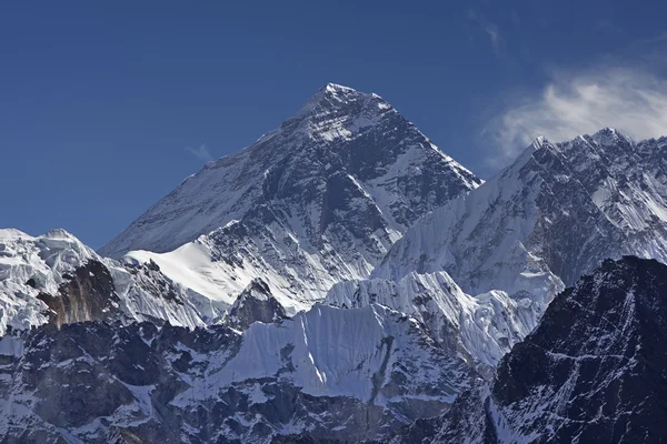 Pico de la montaña del Everest —  Fotos de Stock