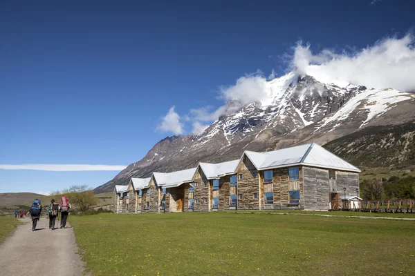 Mountain huts. — Stock Photo, Image