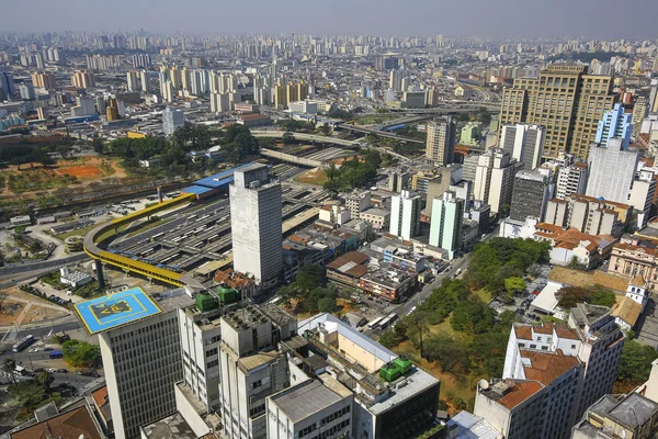 São Paulo skyline, Brasil . — Fotografia de Stock