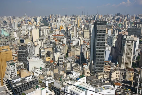 Panoramę Sao paulo, Brazylia. — Zdjęcie stockowe