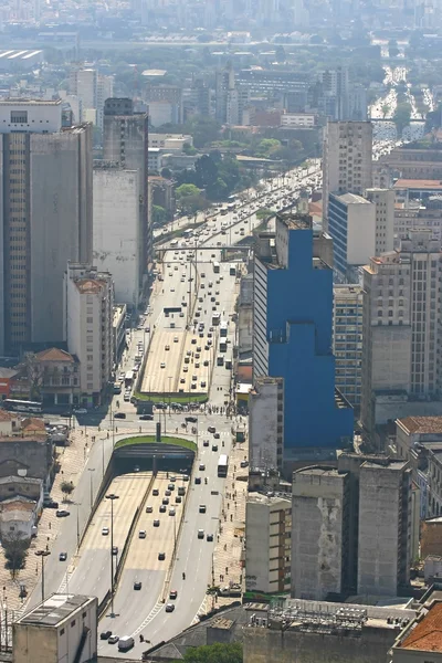 Sao paulo skyline, Brasilien. — Stockfoto