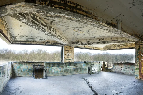 Viejo edificio abandonado interior — Foto de Stock