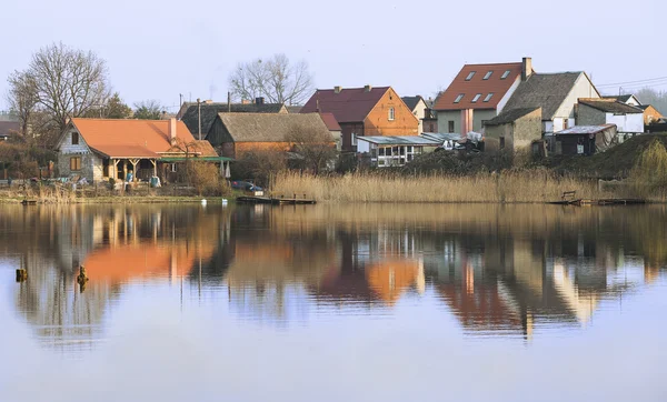 Jezioro boczne, Polska — Zdjęcie stockowe