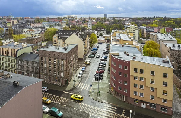 Panoramautsikt över szczecin — Stockfoto