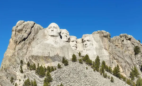 Mount Rushmore National Memorial Sunny Day South Dakota Usa — Stock Photo, Image