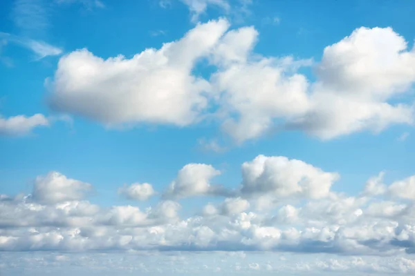 Moln Blå Himmel Naturliga Molnlandskap Bakgrund — Stockfoto