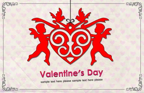 Valentine's day background — Stock Vector