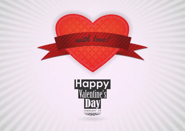 St. Valentine's dag achtergrond — Stockvector