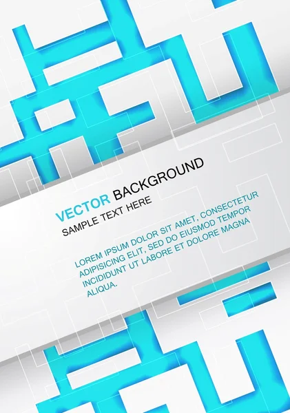Bílá modrá vektorové pozadí — Stockový vektor
