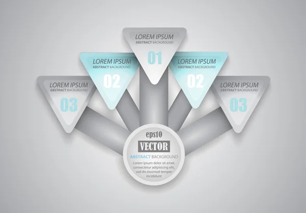 Options modernes de conception vectorielle de bannières — Image vectorielle