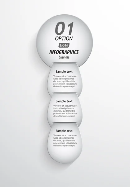 Datos de plantilla de banner — Vector de stock