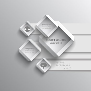 tasarım öğesi kağıt kareler