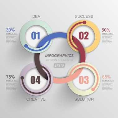 Daire kurumsal tasarım sunu