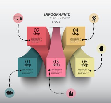 Modern infographics veri