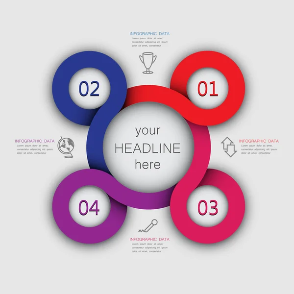 Circulaire patroon — Stockvector