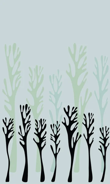 Forest — Stock Vector