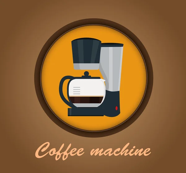 Icono de máquina de café — Archivo Imágenes Vectoriales