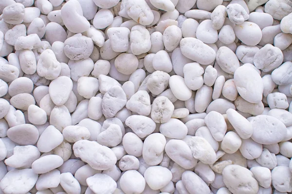 White rock pebbles — Stock Photo, Image
