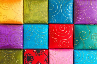 arka plan bir kare ve kumaş dokusu koleksiyonu