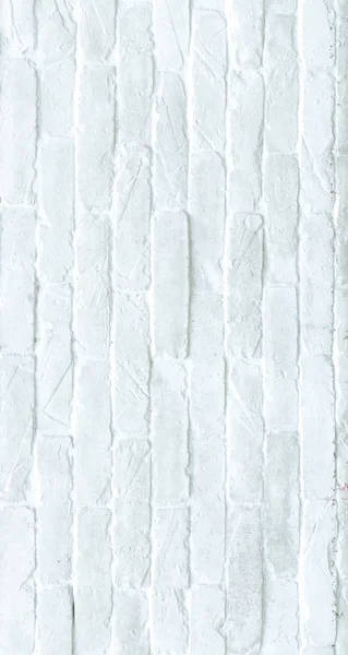 Uma parede de tijolo branco — Fotografia de Stock