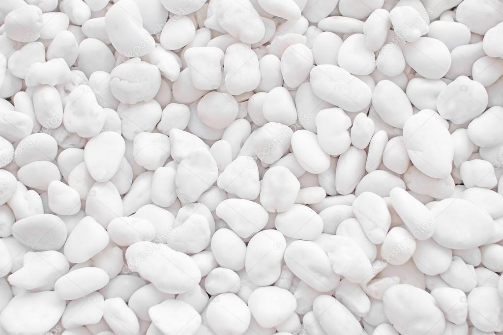 white rock pebbles