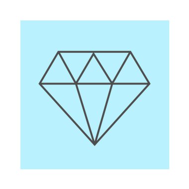 Doğal Safir taşı, mavi arka planda izole edilmiş doğal ametist değerli taş koleksiyonu.