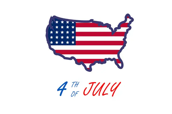 Dia Independência Julho América Fundo Férias — Fotografia de Stock