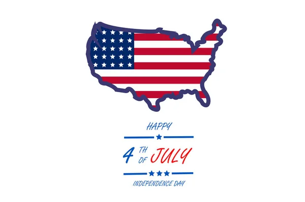 Dia Independência Julho América Fundo Férias — Fotografia de Stock