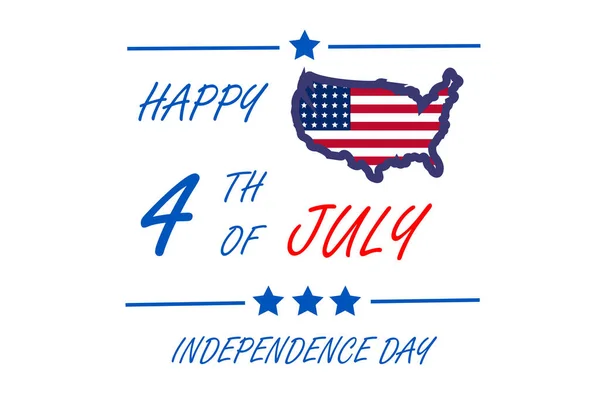 Juli Onafhankelijkheidsdag Van Amerika Vakantie Achtergrond — Stockfoto