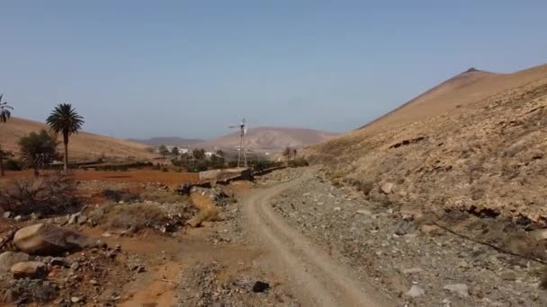 Mirador Peitas Kaňonu Peitas Fuerteventura Kanárské Ostrovy Španělsko — Stock video