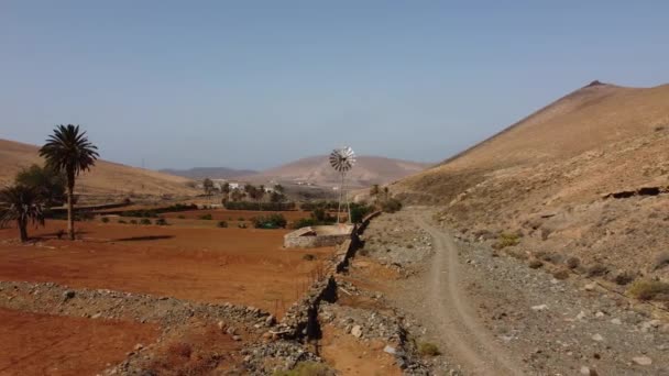 Mirador Peitas Canyon Peitas Fuerteventura Canary Islands 스페인 — 비디오