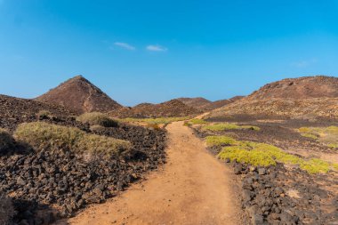 Lobos Adası 'nın kuzeyinde, Fuerteventura Adası' nın kuzey kıyısında, Kanarya Adaları 'nda. İspanya