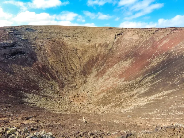 Krater Calderon Hondo Vulkan Nära Corralejo Norra Kusten Fuerteventura Kanarieöarna — Stockfoto