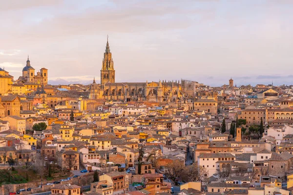 Early Hours Medieval City Toledo Castilla Mancha Spain View Ermita — Zdjęcie stockowe