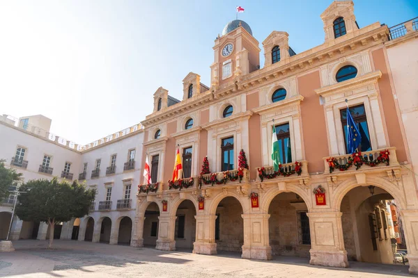 Plaza Del Ayuntamiento Ciudad Almería Andalucía España Costa Del Sol — Foto de Stock