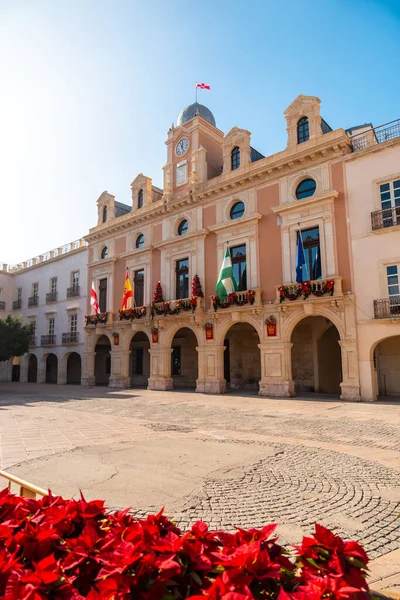 Town Hall Square City Almeria Andalusia Spain Costa Del Sol — Stock Photo, Image