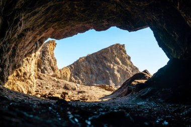 Cuevas del Almanzora, Cala Peon Almerya 'da bir bakireyi ve gizli bir sahili yok etti. Akdeniz kıyısı, Almerya