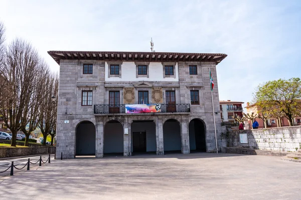 Town Hall Andoain Guipuzcoa Basque Country — Stock Photo, Image