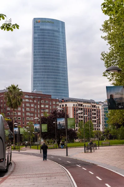 Iberdrola Building Seen City Bilbao Vizcaya Basque Country — Stock Photo, Image