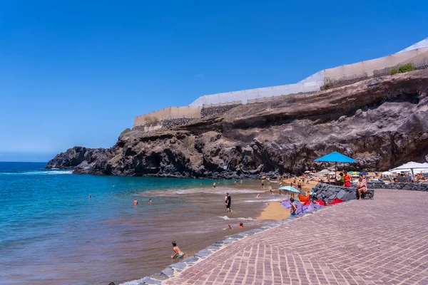 Playa Abama Στη Δυτική Ακτή Της Τενερίφη Κανάριοι Νήσοι — Φωτογραφία Αρχείου