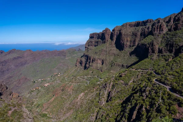 Masca Kanyonu, Tenerife 'nin kuzeyindeki dağ belediyesinde, Kanarya Adaları
