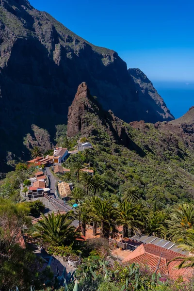 Bela Masca Município Montanha Norte Tenerife Ilhas Canárias — Fotografia de Stock