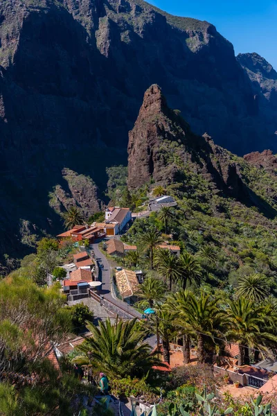 Krásná Horská Obec Masca Severu Tenerife Kanárské Ostrovy — Stock fotografie