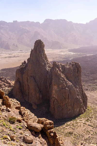 Tenerife Kanarya Adaları Ndaki Teide Nin Doğal Alanındaki Roques Gracia — Stok fotoğraf