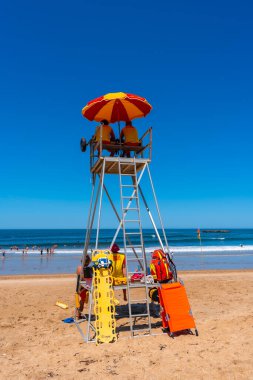 Biarritz sahil cankurtaran kulesi, Lapurdi. Fransa