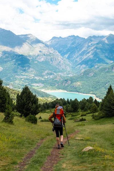 Trekking Ibon Piedrafita Tena Valley Pyrenees Huesca Spain — Foto de Stock