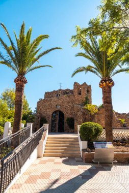Malaga 'nın Mijas belediyesindeki Lekesiz Gebelik Kilisesi. Endülüs