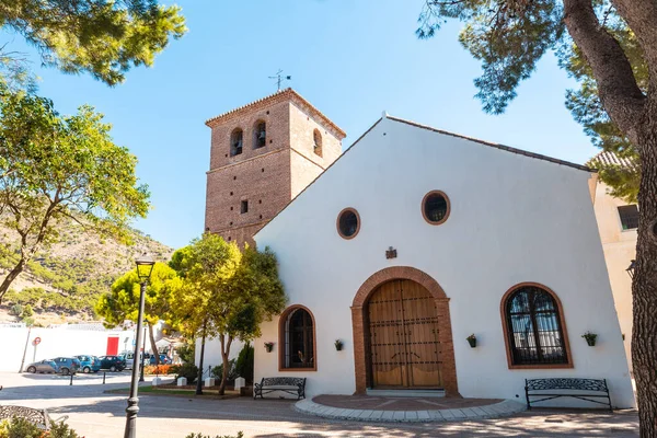 Szeplőtelen Fogantatás Templom Bájos Város Malaga Tartomány Andalucia — Stock Fotó